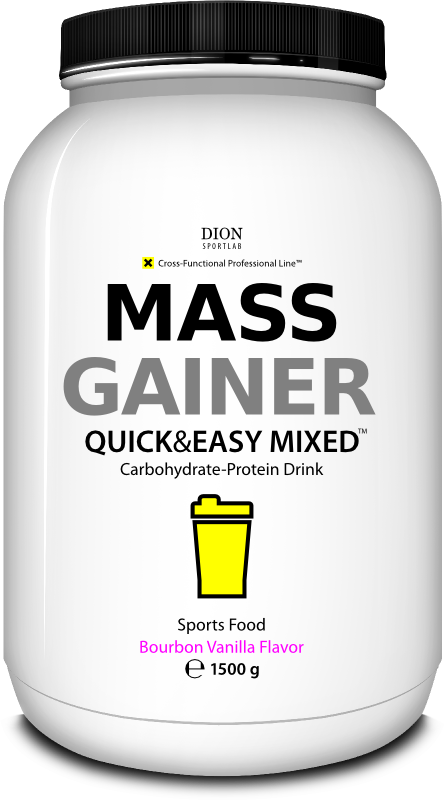 × MASS GAINER geineris 15%