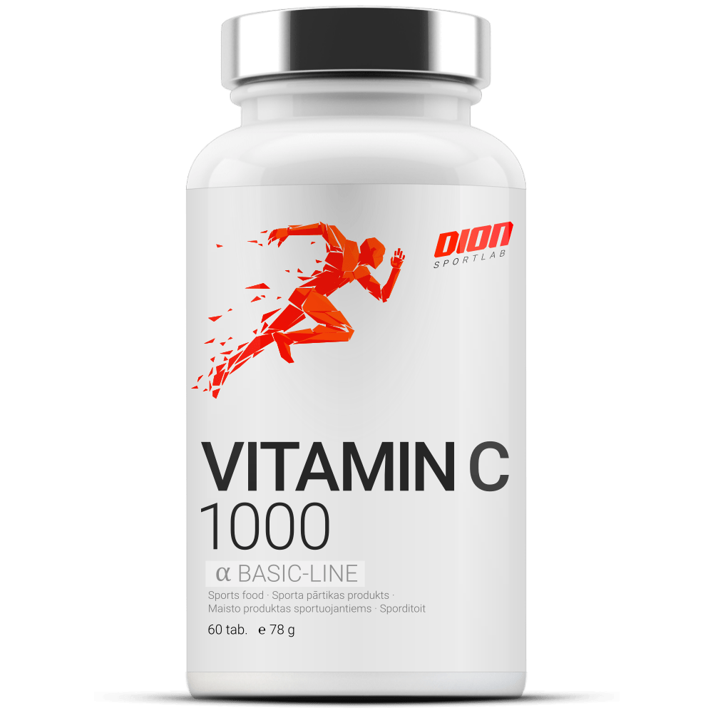 C vitamīns (askorbīnskābe) 1000mg/tab.