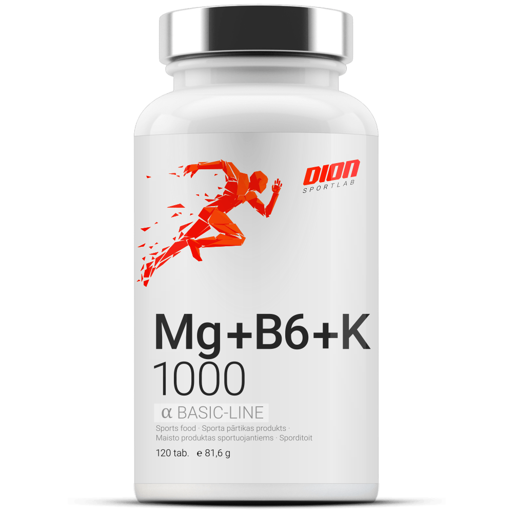 Magnijs + Kālijs + B6 vitamīns