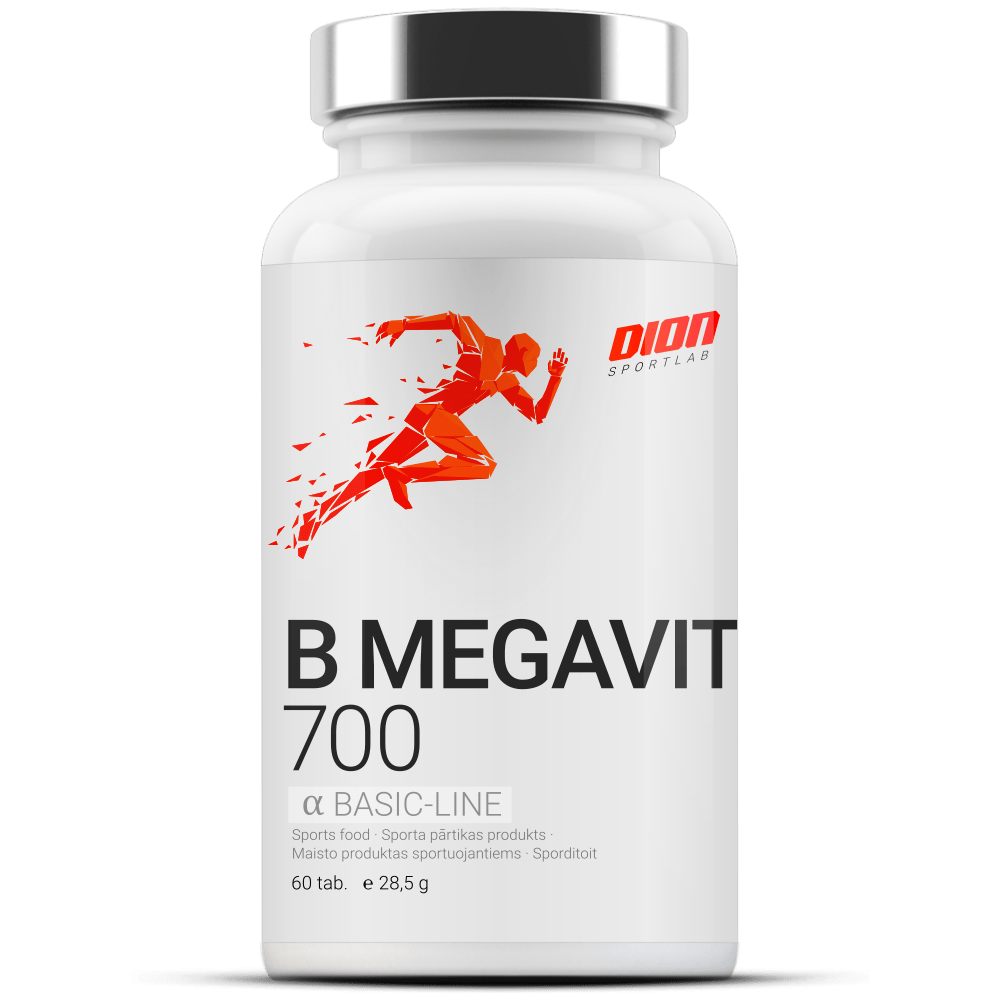 DION B-MEGAVIT-700 B grupas vitamīni sportistiem